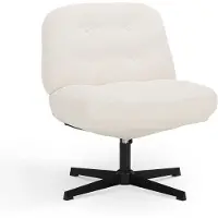 COLAMY Chaise de bureau , avec une large assise en mousse à mémoire de forme, un grand confort d'assise et un soutien optimal, idéale pour le bureau et le télétravail, couleur blanche
