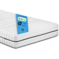 Bodyprotect matelas ergonomique 7 zones en mousse froide, 80 x 200 cm, H2, 18 cm, réversible, Vital Protect