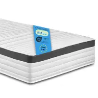Bodyprotect matelas ergonomique à ressorts 7 zones, 140 x 200 cm, H4, 25 cm, ressorts ensachés, Elite Line