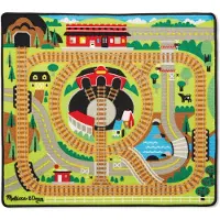 Melissa & Doug Tapis De Train À Rails Multiples