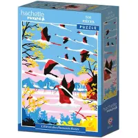 Hachette Puzzle L'Envol des Flamants Roses - 500 à 999 pièces