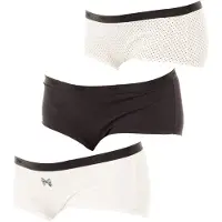 Dim D4c20 Panties 3 Units Blanc M Femme