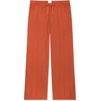 Schiesser Pantalon de pyjama 'Mix Relax' orange foncé / rouge rouille