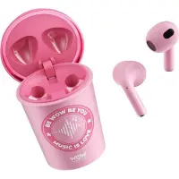 WOW Generation Cup-shaped Wireless Headphones Rose
