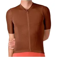 Castelli Espresso 2 Short Sleeve Jersey Marron XL Homme