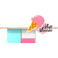 Candylab Toys Jouets en bois Glacier - Monde Candycar - Set de jeu