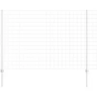 vidaXL Clôture en fil de fer soudé 10 x 1,5 m (L x H) Acier galvanisé à chaud