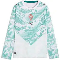 Puma T-Shirt fonctionnel 'Portugal' vert pastel / blanc