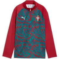 Puma Portugal 25/26 Training Junior Long Sleeve T-shirt Rouge 13-14 Years Enfants