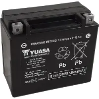 Yuasa W/C Battery Maintenance Free Factory Activated - YTX20HL FA