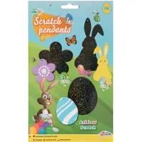 Creative Craft Group Scratch Hangers Pasen, 9st.