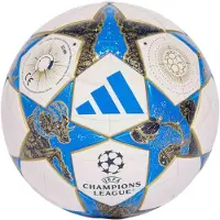 Adidas Balle 'UCL 25/26 League Stage' bleu / or / noir / blanc