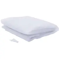 vidaXL Moustiquaire suspendue 156 maille blanc 220x120x150 cm