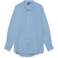 Vero Moda Chemisier 'VMNatali Nia' bleu clair