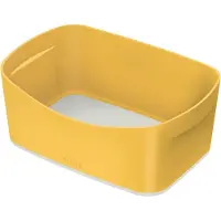 Leitz 5264-00-19 Bac à ustensiles My Box Cosy, DIN A5, jaune/gris clair