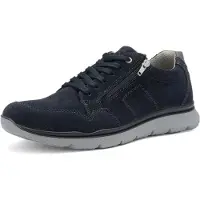 Ara men Ara - Chaussures de ville pour hommes, modèle à lacets, bleu, style décontracté