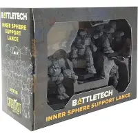 Catalyst Game Labs BattleTech Inner Sphere Support Lance - Jeu de miniatures - Accessoires - ENG Edition