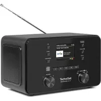 Technisat Radio Internet 10 W FM/DAB+ BT MP3 Réveil/Sleept USB Chargeur FB noir