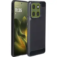 IMoshion Coque Brushed pour Motorola Edge 70 - Noir