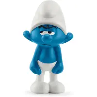 Schleich 20836 Schtroumpf grincheux, pour enfants à partir de 3 ans et +, The Smurfs - Pre School Smurfs Figurines