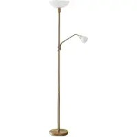 LINDBY Lampadaire , Jost, Or / laiton, Salon / séjour, Métal