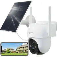 Arenti GO2T Kit Wire-Free Outdoor UHD Battery Camera + Solar Panel