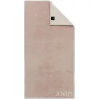 JOOP! Serviette de douche 'Doubleface' rose