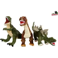 Dino World DinoWorld Peluche 62-73cm 3 couleurs,