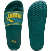 Puma Sandales de bain Leadcat 2.0 H, couleur verte, pointure européenne 44 1/2, couleur verte, pointure européenne 44 1/2