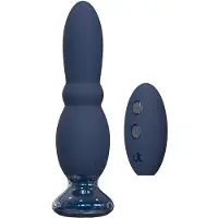 Dream Toys Glam Beaded Anal vibromasseur anal 14.8 cm