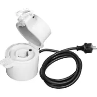 Ledvance SMART+ Outdoor Plug, blanc, plastique, IP44, jardin, I, 25000 h