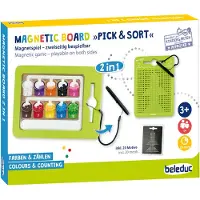 Beleduc Tableau magnétique Pick & Sort 2-en-1