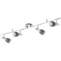 Eglo Emplacement monté en surface Spico Chrome à 4 lumières