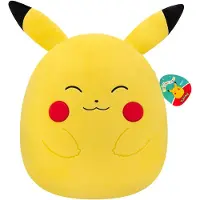 Pokémon Peluche Pokemon Squishmallows Pikachu chanceux 35 cm