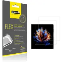 Dipos 2x Film de protection d'écran pour Nubia Fold Innenseite, recouvre 100% de l'écran, Flex