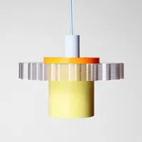 Warren & Laetitia Gigi Suspension 1 Sky Blue Cable|Orange|Pastel Yellow | 4m