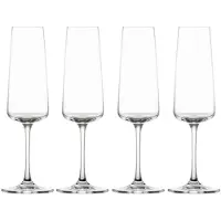Schott zwiesel Flûte à champagne MioVino 7 4 pièces, Verres à vin, Transparent
