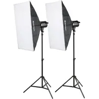 Bresser Kit Flash De Studio BRM-300AM 2 x 300 W