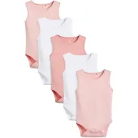 Next Barboteuse / body rose / pitaya / blanc