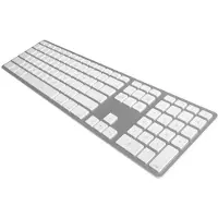 Matias Wireless Keyboard US QWERTY avec rétro-éclairage pour MacBook silver