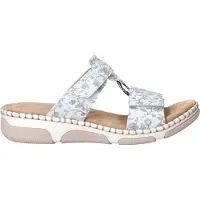 Rieker Claquettes / Tongs 'Slides Shoes' blanc