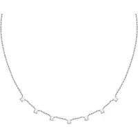 Morellato Bijoux Collier en argent 925/1000 recyclé et zircon femme - Argenté - Unique