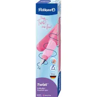 Pelikan Stylo plume (système de remplissage par cartouche) Twist Stylo plume pour droitiers et (1x)