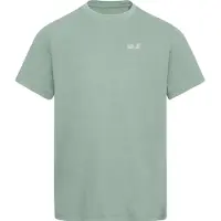 Jack Wolfskin Essential Short Sleeve T-shirt Vert S Homme