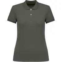 Native Spirit Polo écologique en piqué pour femme