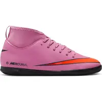 Nike Chaussure de foot en salle montante Jr. Mercurial Superfly 10 Club pour enfant/ado - Rose | Taille