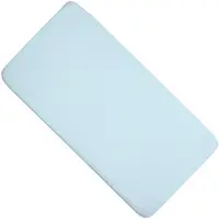 Sevira Kids Drap Housse Berceau Bébé En Gaze De Coton Bleu 40x80 Cm