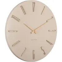 Karlsson - Horloge murale Esmerado - Blanc cassé - 40 x 40 x 40 cm
