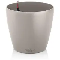 Lechuza Classico Color 35 Brun Sable 13225 - Pot De Fleurs Avec Système D'irrigation - 17 Litres