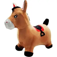 Lexibook Inflatable Jumping Plush Horse (BGP050)